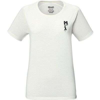 MILLET Damen Funktionsshirt Cimai weiss M M MILLET Damen Funktionsshirt Cimai weiss M M