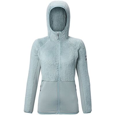 MILLET Damen Fleecejacke Charmonix Highloft Hoodie hellblau M M MILLET Damen Fleecejacke Charmonix Highloft Hoodie hellblau M M