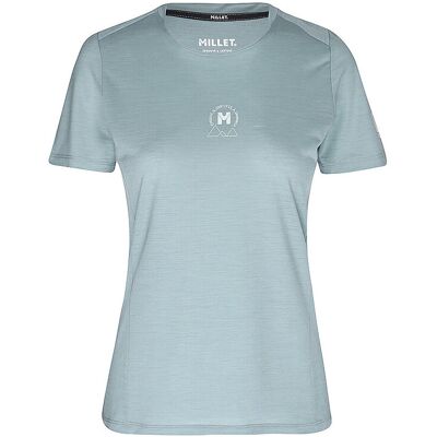 MILLET Damen Funktionsshirt Ubic Wool hellblau M M MILLET Damen Funktionsshirt Ubic Wool hellblau M M