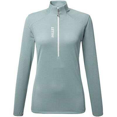 MILLET Damen Touren Zipshirt Parmelan Light hellblau S S MILLET Damen Touren Zipshirt Parmelan Light hellblau S S