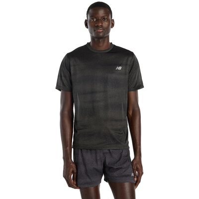 NEW BALANCE Herren Laufshirt RC Essential Printed schwarz XL XL NEW BALANCE Herren Laufshirt RC Essential Printed schwarz XL XL