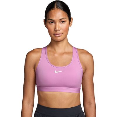 NIKE Damen Sport-BH Swoosh Medium Support rosa L L NIKE Damen Sport-BH Swoosh Medium Support rosa L L