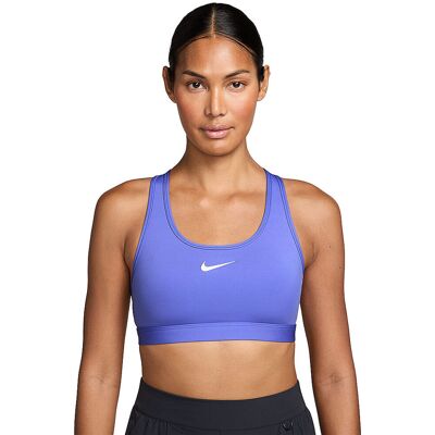 NIKE Damen Sport-BH Swoosh Medium Support blau M M NIKE Damen Sport-BH Swoosh Medium Support blau M M