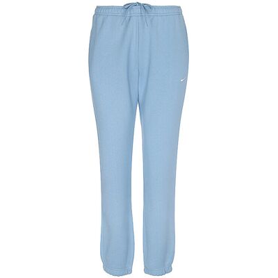 NIKE Damen Jogginghose Studio Fleece hellblau L L NIKE Damen Jogginghose Studio Fleece hellblau L L