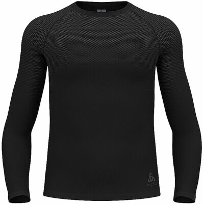ODLO Herren Laufwäsche Shirt Performance Light Base Layer schwarz L L ODLO Herren Laufwäsche Shirt Performance Light Base Layer schwarz L L