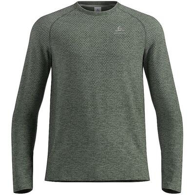 ODLO Herren Laufshirt Essentials Seamless olive L L ODLO Herren Laufshirt Essentials Seamless olive L L