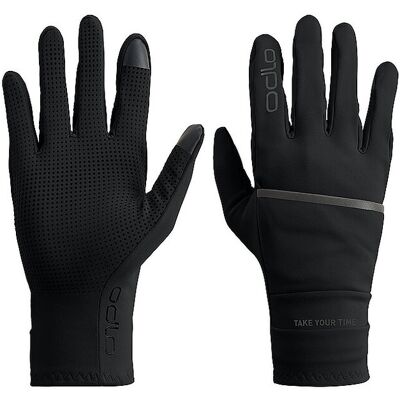 ODLO Laufhandschuhe Multisport Windproof Light schwarz XL XL ODLO Laufhandschuhe Multisport Windproof Light schwarz XL XL
