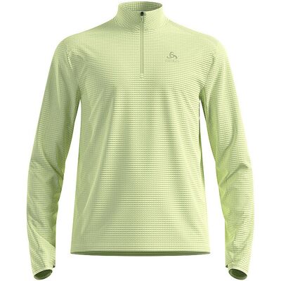 ODLO Herren Laufshirt Essential Thermal gelb M M ODLO Herren Laufshirt Essential Thermal gelb M M