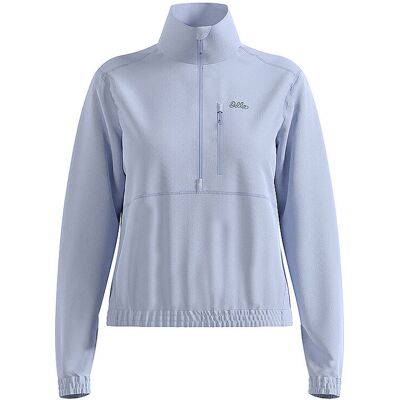 ODLO Damen Pullover Classic HalfZip hellblau M M ODLO Damen Pullover Classic HalfZip hellblau M M