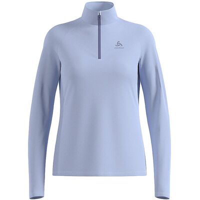 ODLO Damen Unterzieh Zipshirt Besso Mid Layer hellblau S S ODLO Damen Unterzieh Zipshirt Besso Mid Layer hellblau S S