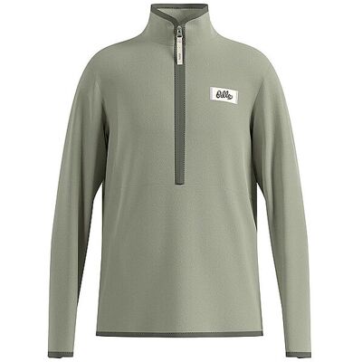 ODLO Kinder Unterzieh Zipshirt Classic Fleece grau 140 140 ODLO Kinder Unterzieh Zipshirt Classic Fleece grau 140 140