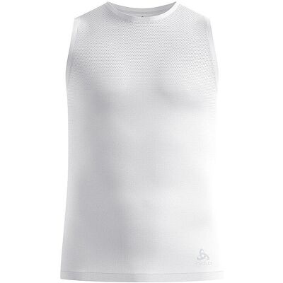 ODLO Herren Lauf Unterzieh Tank Performance X-Light weiss S S ODLO Herren Lauf Unterzieh Tank Performance X-Light weiss S S