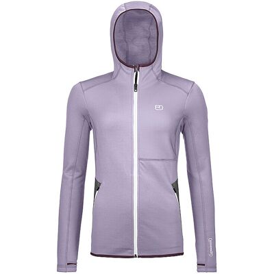 ORTOVOX Damen Fleecejacke Hoodie lila L L ORTOVOX Damen Fleecejacke Hoodie lila L L