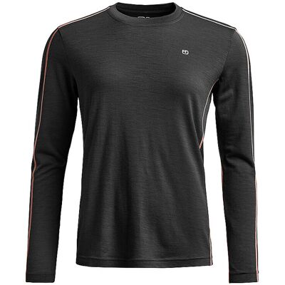 ORTOVOX Damen Shirt Rock'n'Wool 185 schwarz XL XL ORTOVOX Damen Shirt Rock'n'Wool 185 schwarz XL XL