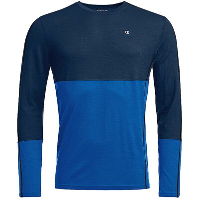 ORTOVOX Herren Shirt Rock'n'Wool 185 blau L L ORTOVOX Herren Shirt Rock'n'Wool 185 blau L L