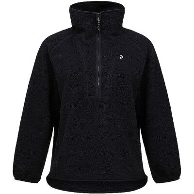PEAK PERFORMANCE Damen Sweater Nature Rush Pile 1/2 Zip schwarz L L PEAK PERFORMANCE Damen Sweater Nature Rush Pile 1/2 Zip schwarz L L