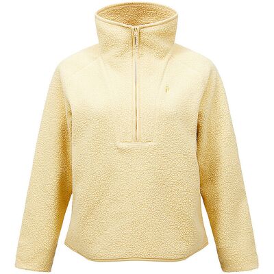 PEAK PERFORMANCE Damen Sweater Nature Rush Pile 1/2 Zip gelb L L PEAK PERFORMANCE Damen Sweater Nature Rush Pile 1/2 Zip gelb L L