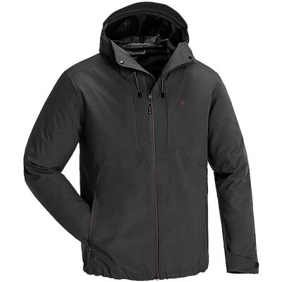 PINEWOOD Herren Wanderjacke Abisko 3L Hoodie grau L L PINEWOOD Herren Wanderjacke Abisko 3L Hoodie grau L L