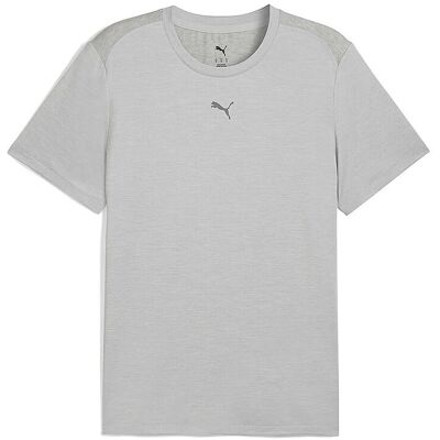 Puma Herren Fitnessshirt Cloudspun hellgrau M M Puma Herren Fitnessshirt Cloudspun hellgrau M M