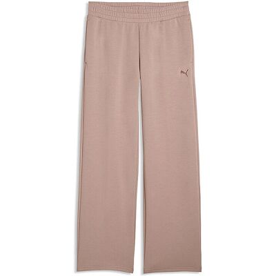 Puma Damen Jogginghose Ess Elevated Straigt Leg hellbraun L L Puma Damen Jogginghose Ess Elevated Straigt Leg hellbraun L L
