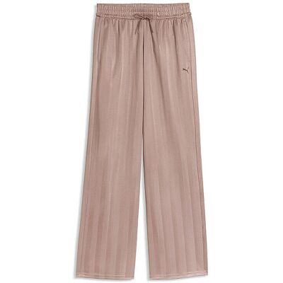 Puma Damen Jogginghose League Wide Leg hellbraun M M Puma Damen Jogginghose League Wide Leg hellbraun M M