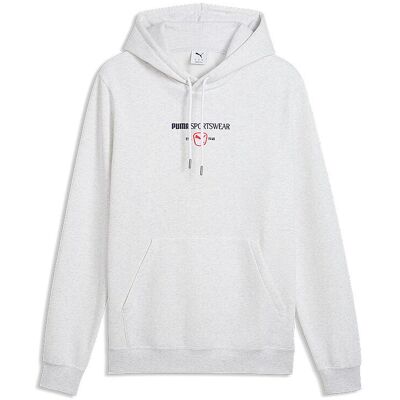 Puma Herren Hoodie Class Graphic weiss S S Puma Herren Hoodie Class Graphic weiss S S
