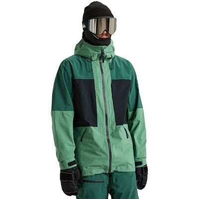 QUIKSILVER Herren Snowboardjacke Forever Stretch GORE-TEX grün M M QUIKSILVER Herren Snowboardjacke Forever Stretch GORE-TEX grün M M
