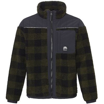 REHALL Herren Fleecejacke RITCHALL-R olive M M REHALL Herren Fleecejacke RITCHALL-R olive M M