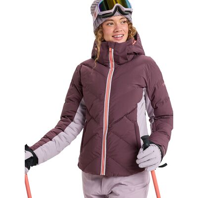 ROXY Damen Snowboardjacke Snowdrift Hoodie beere L L ROXY Damen Snowboardjacke Snowdrift Hoodie beere L L