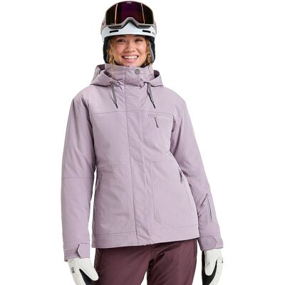 ROXY Damen Snowboardjacke Brylee Hoodie rosa L L ROXY Damen Snowboardjacke Brylee Hoodie rosa L L