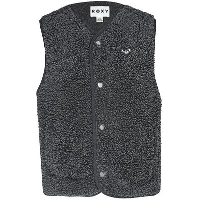 ROXY Damen Fleeceweste Iconic Town schwarz M M ROXY Damen Fleeceweste Iconic Town schwarz M M