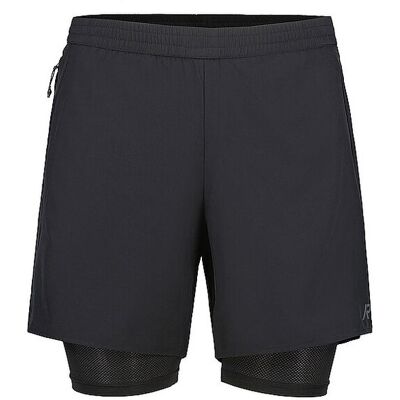 RUKKA Herren Laufshorts Maaninka 2in1 schwarz S S RUKKA Herren Laufshorts Maaninka 2in1 schwarz S S