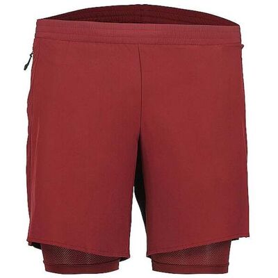 RUKKA Herren Laufshorts Maaninka 2in1 dunkelrot M M RUKKA Herren Laufshorts Maaninka 2in1 dunkelrot M M