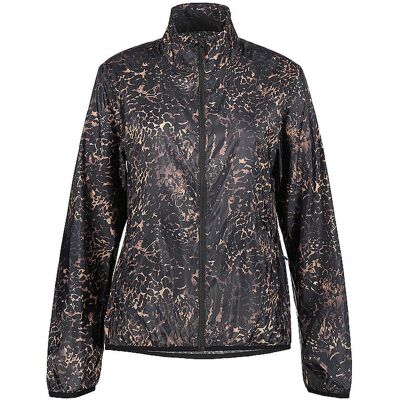 RUKKA Damen Laufjacke Maile Print schwarz 34 34 RUKKA Damen Laufjacke Maile Print schwarz 34 34