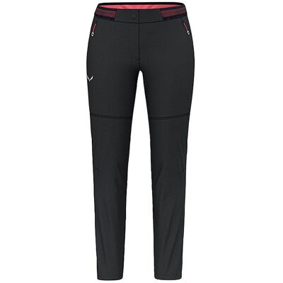 SALEWA Damen Wanderhose Pedroc 2 DST ZipOff schwarz 42 42 SALEWA Damen Wanderhose Pedroc 2 DST ZipOff schwarz 42 42