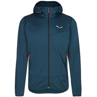 SALEWA Herren Fleecejacke Puez Altavia PL Hoodie dunkelblau S S SALEWA Herren Fleecejacke Puez Altavia PL Hoodie dunkelblau S S