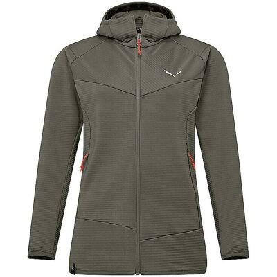 SALEWA Damen Fleecejacke Puez Altavia Polarlite Hoodie olive 40 40 SALEWA Damen Fleecejacke Puez Altavia Polarlite Hoodie olive 40 40