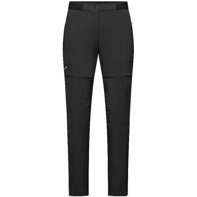 SALEWA Damen Wanderhose Pedroc 3 DST ZipOff schwarz 36 36 SALEWA Damen Wanderhose Pedroc 3 DST ZipOff schwarz 36 36