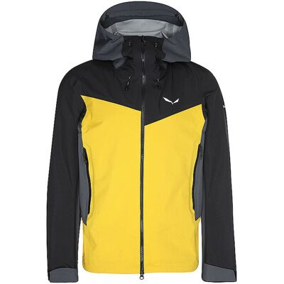 SALEWA Herren Wanderjacke Ortles PTX 3L Hoodie gold XL XL SALEWA Herren Wanderjacke Ortles PTX 3L Hoodie gold XL XL