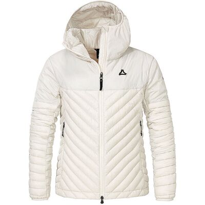 SCHÖFFEL Damen Isojacke Cascata Down Hoodie weiss 38 38 SCHÖFFEL Damen Isojacke Cascata Down Hoodie weiss 38 38