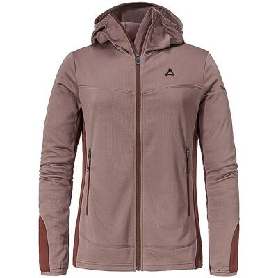 SCHÖFFEL Damen Fleecejacke Milagle Hoodie kupfer 36 36 SCHÖFFEL Damen Fleecejacke Milagle Hoodie kupfer 36 36