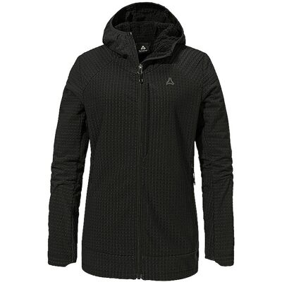 SCHÖFFEL Damen Fleecejacke Style Enixa Hoodie schwarz 42 42 SCHÖFFEL Damen Fleecejacke Style Enixa Hoodie schwarz 42 42