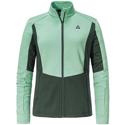 SCHÖFFEL Damen Fleecejacke Style Pontre hellgrün 42 42 SCHÖFFEL Damen Fleecejacke Style Pontre hellgrün 42 42