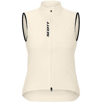 Scott Damen Radweste Pro Windbreaker creme M M Scott Damen Radweste Pro Windbreaker creme M M