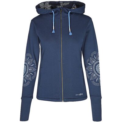 SPIRIT OF OM Damen Yoga Jacke Maui dunkelblau M M SPIRIT OF OM Damen Yoga Jacke Maui dunkelblau M M