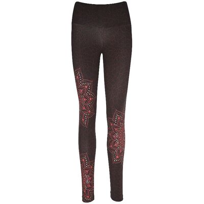 SPIRIT OF OM Damen Yogatight Chaya dunkelrot M M SPIRIT OF OM Damen Yogatight Chaya dunkelrot M M