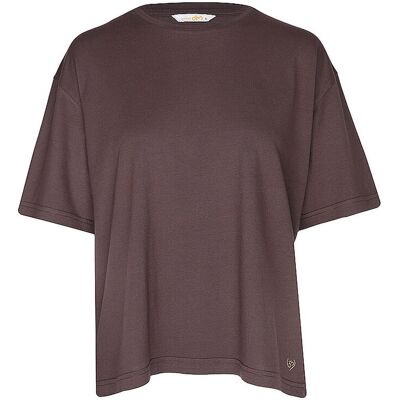 SPIRIT OF OM Damen Yogashirt Chandra braun L L SPIRIT OF OM Damen Yogashirt Chandra braun L L