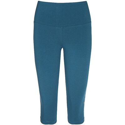 SPIRIT OF OM Damen Yogatight Vana 3/4 petrol M M SPIRIT OF OM Damen Yogatight Vana 3/4 petrol M M