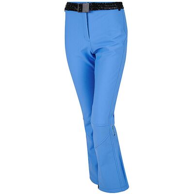 SPORTALM Damen Softshell Skihose mit dynamischer Linienführung blau 38 38 SPORTALM Damen Softshell Skihose mit dynamischer Linienführung blau 38 38