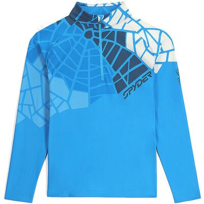 SPYDER Herren Unterzieh Zipshirt Vital blau L L SPYDER Herren Unterzieh Zipshirt Vital blau L L